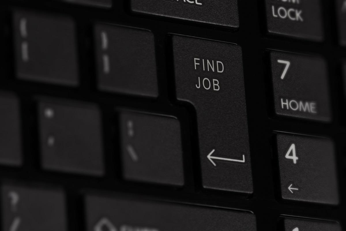 find job keyboard key